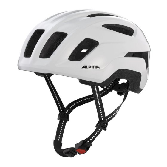 Trekking- Fahrradhelm Paranus Urban, weiß 