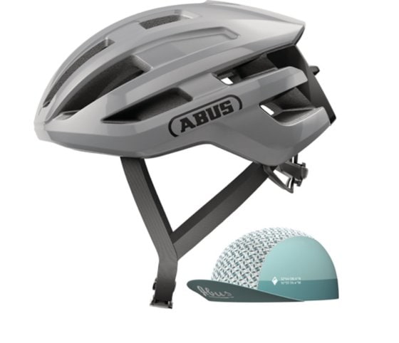 Rennrad-Helm Powerdome ACE, grau 