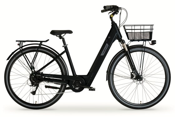 Elektro-Citybike THEMIS 28 Zoll, schwarz 