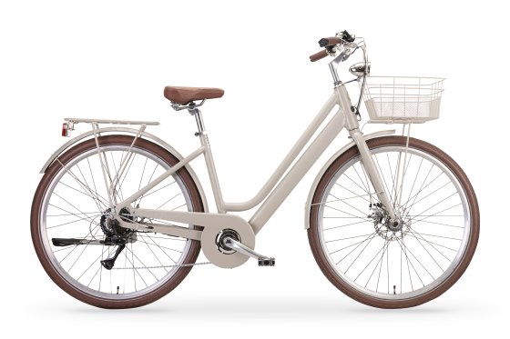 Elektro-Citybike New LA RUE 2.0, sand 