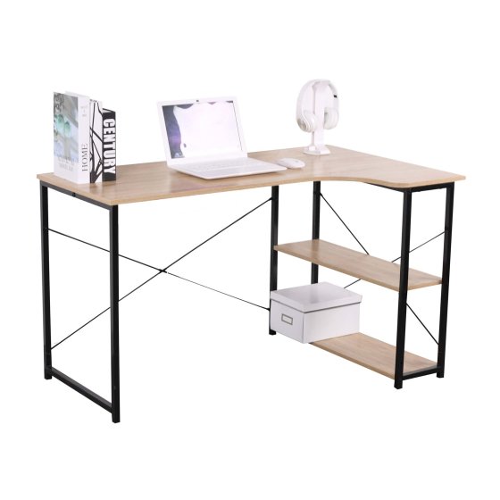 Winkelschreibtisch 120 x 73 