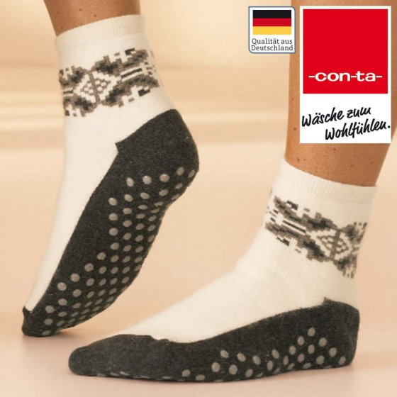 Angora-Stoppersocken 