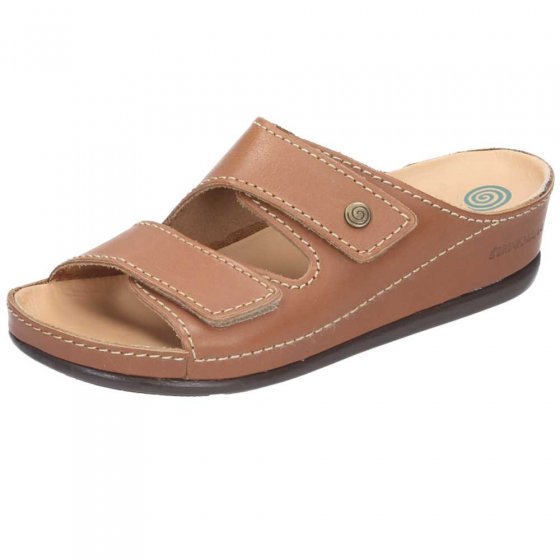 Damen-Lederpantolette