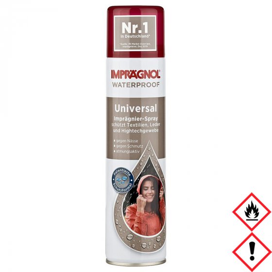 IMPRÄGNOL Universal Imprägnierspray Leder Textilien Hightech 400 ml 