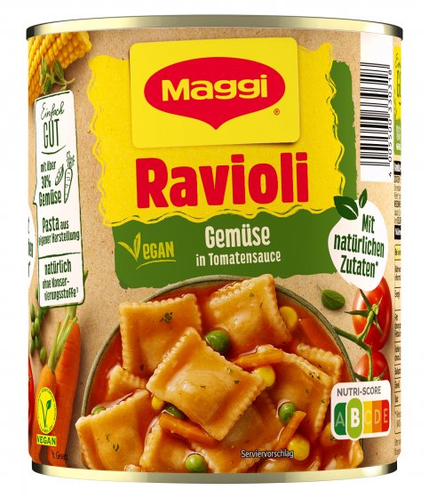 Maggi Gemüse-Ravioli 