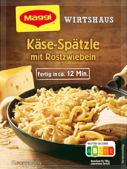 Schwäbische Käse-Spätzle 