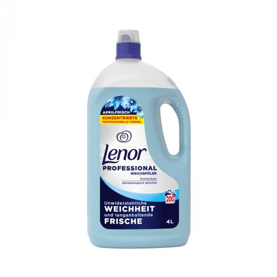 Lenor Professional Weichspüler Konzentrat Aprilfrisch Packung 4000ml 