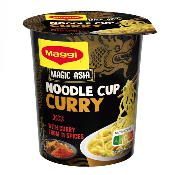 Maggi Magic Asia Noodle Cup Curry 
