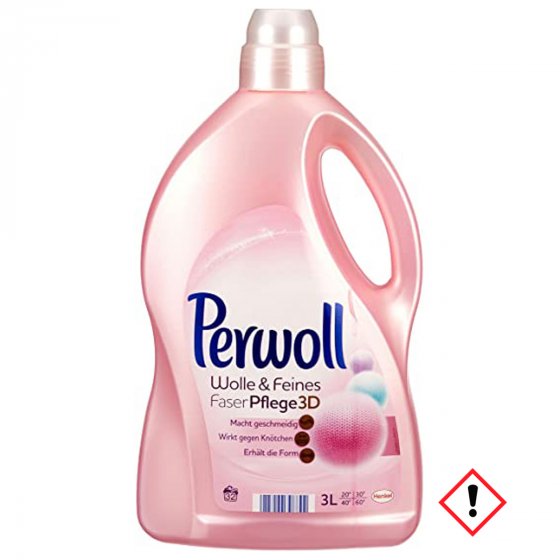Perwoll Wolle und Feines flüssig Waschmittel 3000ml 2er Pack 