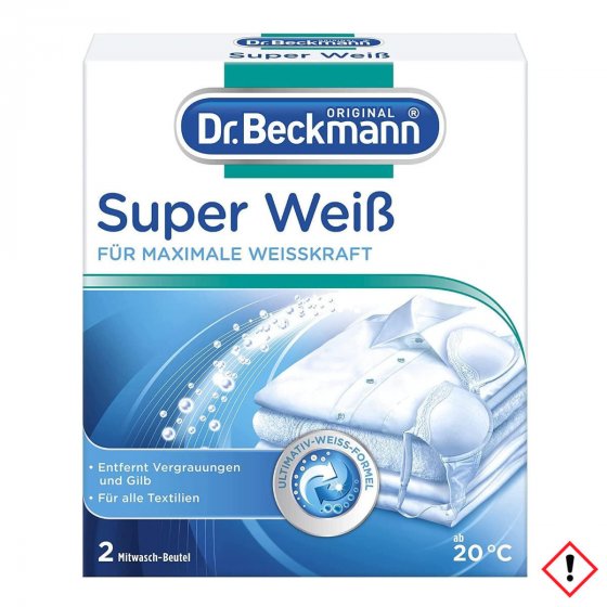 Dr.Beckmann Super Weiß/Anti-Grau 80g 