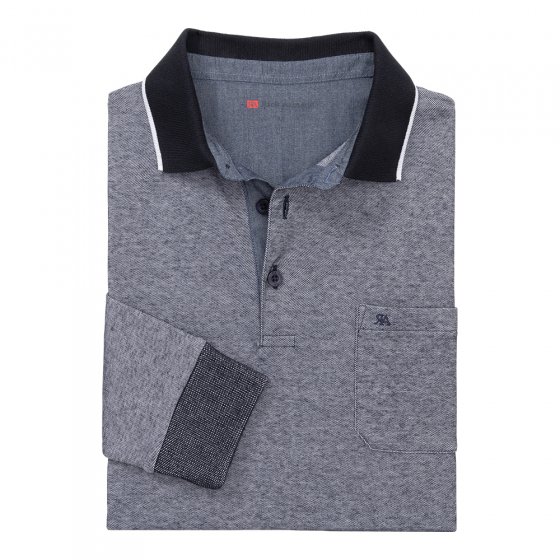 Polo-Langarmshirt 