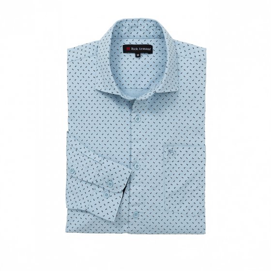 MILANO-Stretchhemd 3XL (47/48) | Hellblau