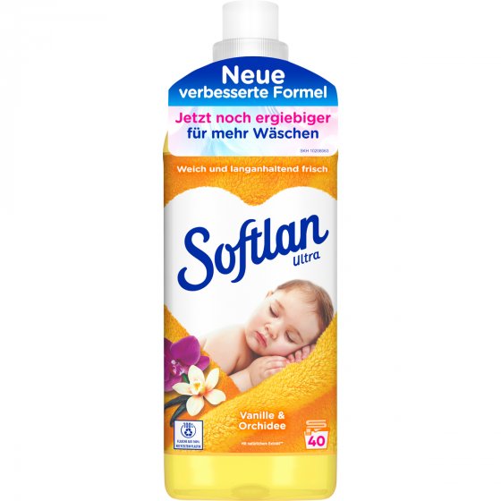 Softlan Vanille und Orchidee Duft für 34 Waschladungen 1000ml 6er Pack 
