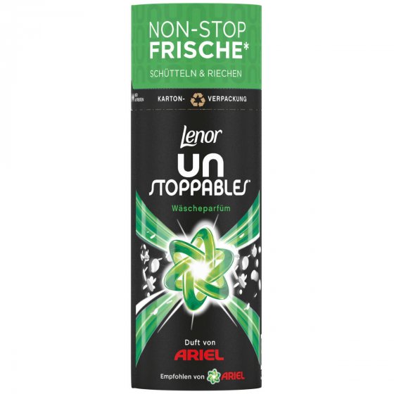 Lenor Wäscheparfüm Unstoppables Duft von Ariel 12 Wochen frische 160g 