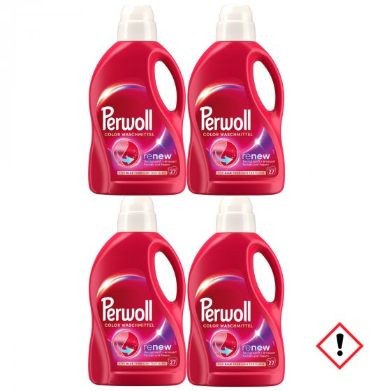 Perwoll Renew und Repair color Faser 24 Waschladungen 1440ml 4er Pack 