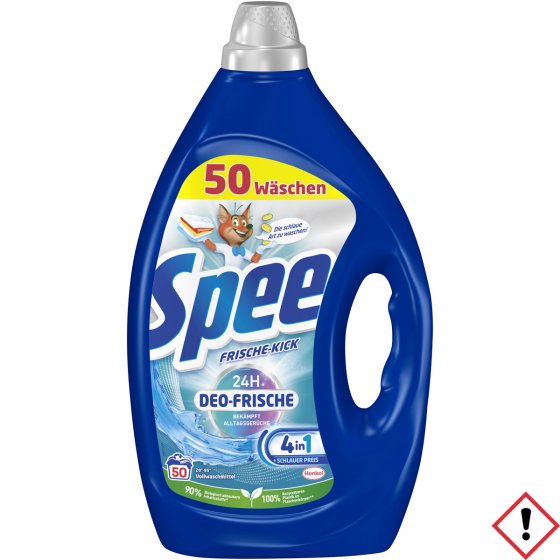 Spee Aktiv Gel Frische Kick Waschmittel extra Frische 50WL 4in1 2250ml 