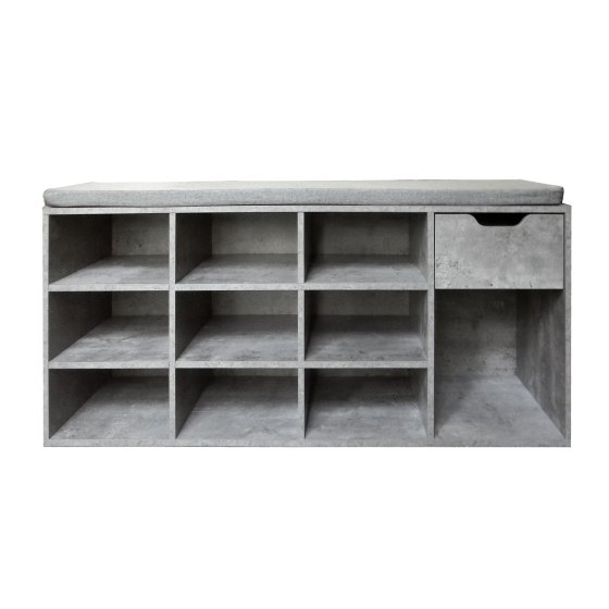 Schuhbank Lisa Beton 