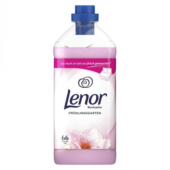 Lenor Weichspüler Frühlingsgarten lang anhaltende Frisch 66WL 1980ml 
