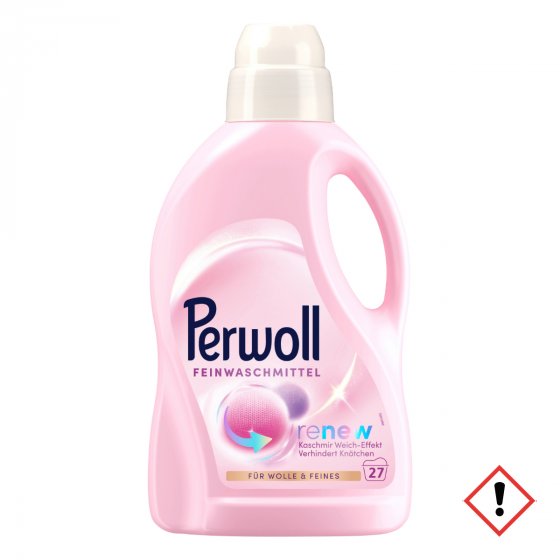 Perwoll Wolle und Feines Faser Pflege Flüssigwaschmittel 1350ml 