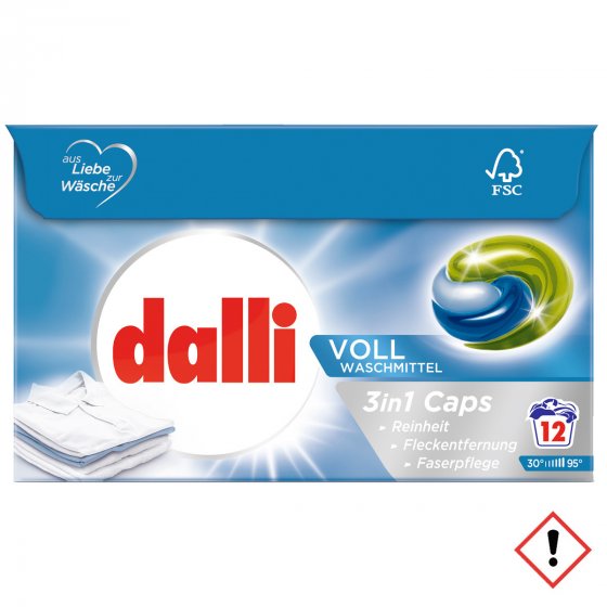 Dalli Activ 3in1 Caps 12WL 