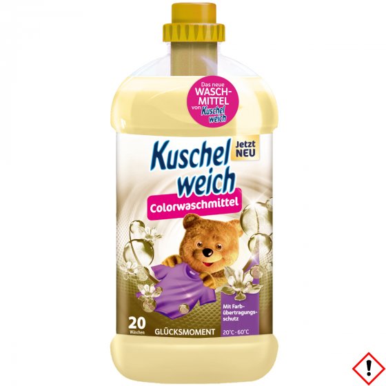 Kuschelweich Colorwaschmittel flüssig Glücksmoment 20WL 1320ml 