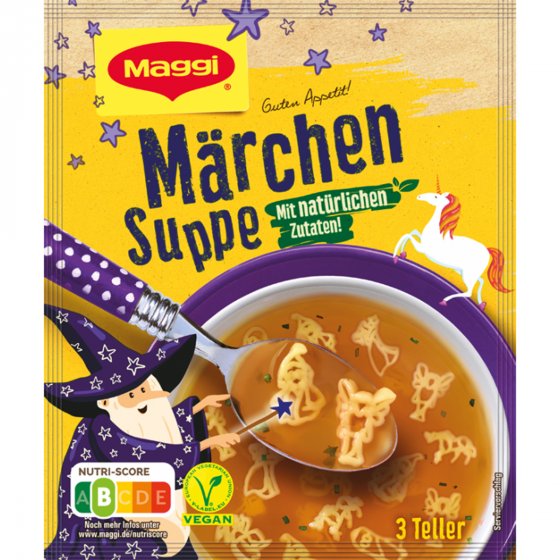 Maggi Guten Appetit Märchen Suppe mit zauberhaften Nudeln 53g 