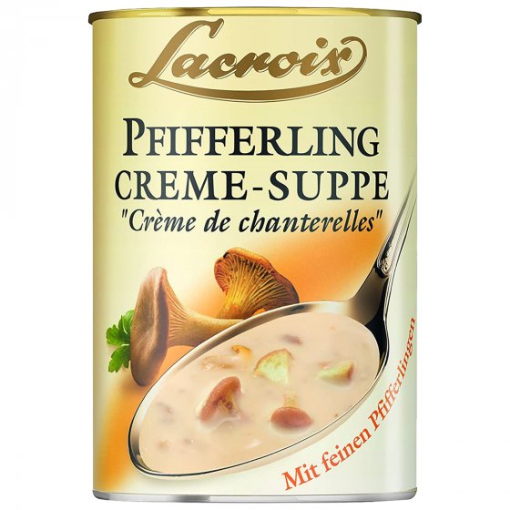 Lacroix Pfifferling Creme Suppe fein mit Pfifferlingen 400ml 
