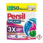 Persil Gigant Discs Color 50 Waschladungen starke Reinigung 1250g 