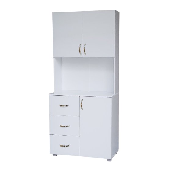 Küchenschrank Weiß Blanca 