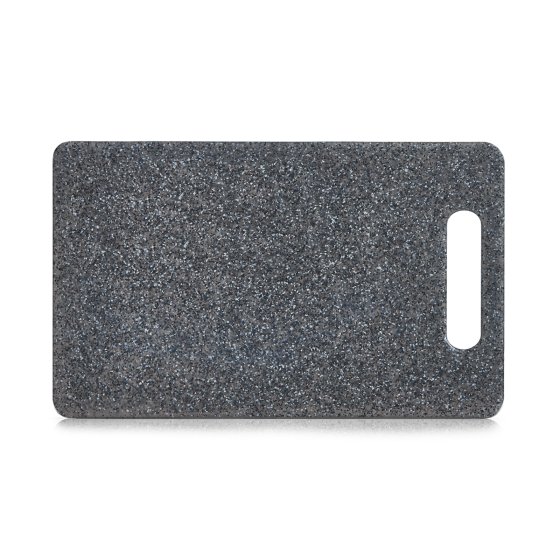 Schneidbrett 25 x 15 cm Granitoptik Anthrazit 