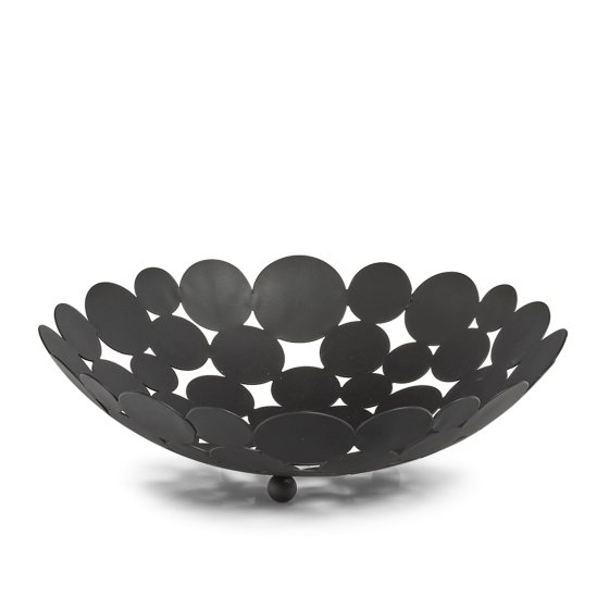 Obstschale Schwarz 