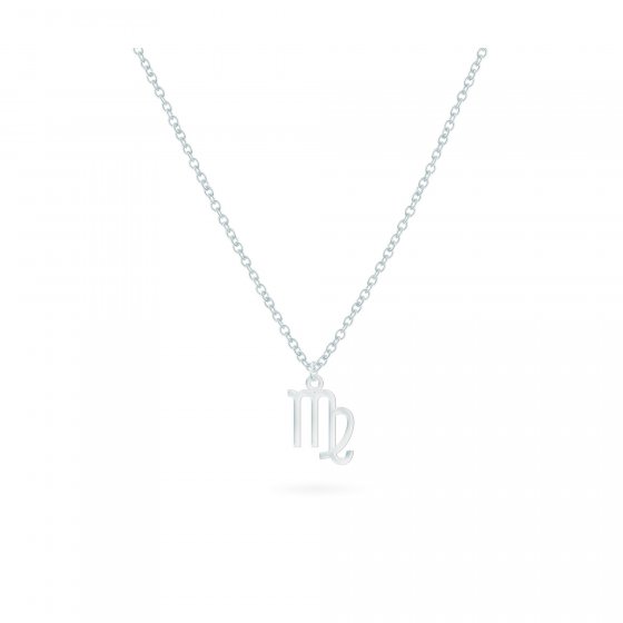 Anhänger mit Kette 925-Sterling Silber  Glänzend 42cm Jungfrau 