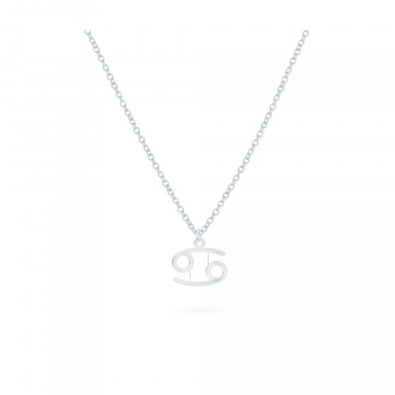 Anhänger mit Kette 925-Sterling Silber  Glänzend 42cm Krebs 