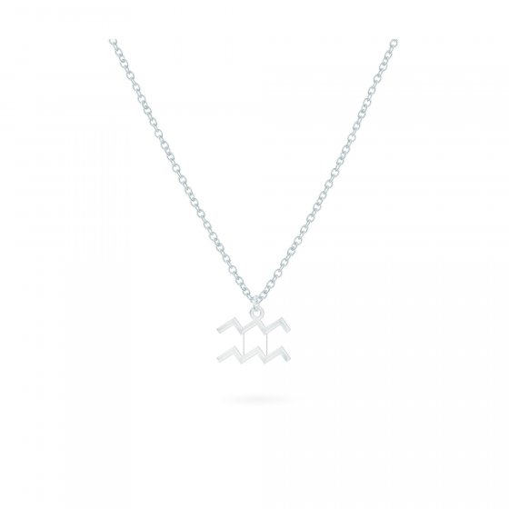 Anhänger mit Kette 925-Sterling Silber  Glänzend 42cm Wassermann 