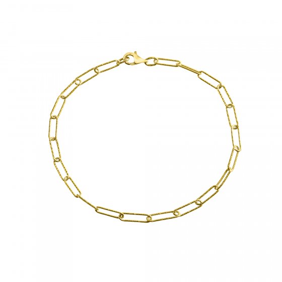 Armband 925 Silber gelb vergoldet 