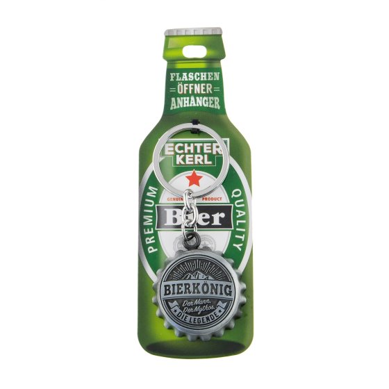 Echter Kerl Flaschenöffner Bierkönig 