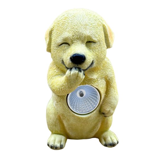 Solardekoleuchte Hund 