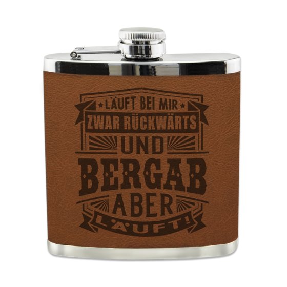 Echter Kerl Flachmann läuft bei mir 