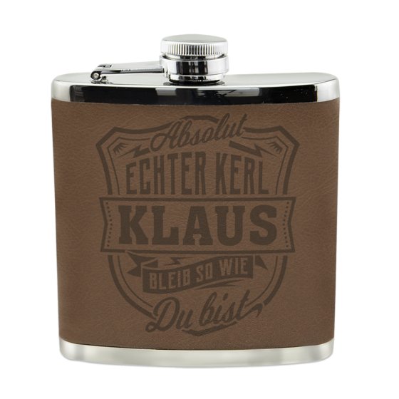 Echter Kerl Flachmann Klaus 