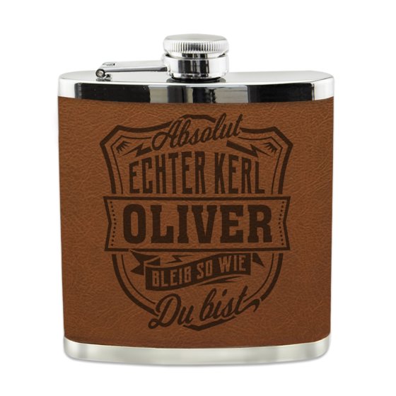 Echter Kerl Flachmann Oliver 