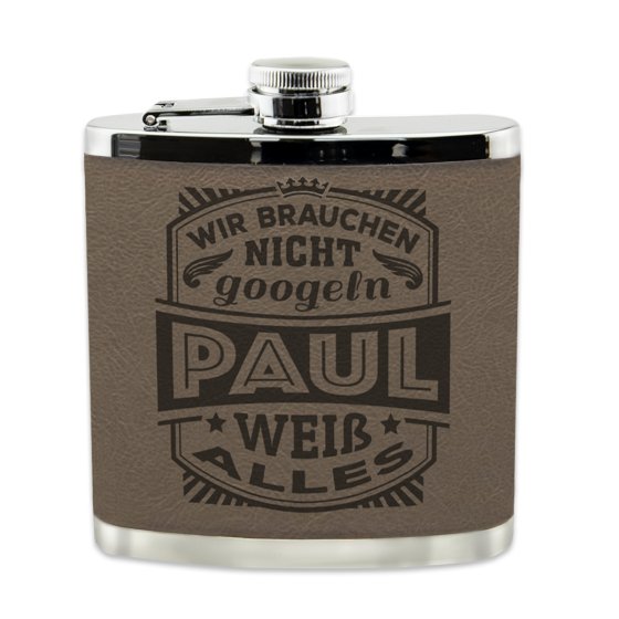 Echter Kerl Flachmann Paul 
