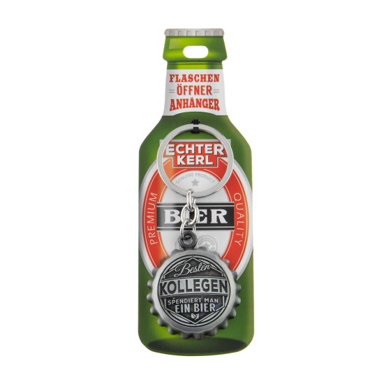 Echter Kerl Flaschenöffner Bester Kollege 