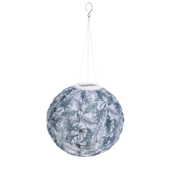 Solarlampe Blattmuster 