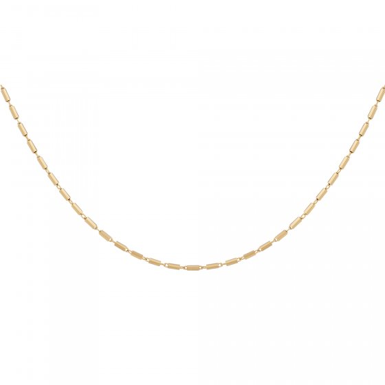 Collier 925 Silber vergoldet Gliederkette 