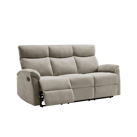 Sofagarnitur mit Relaxfunktion Koba Beige 