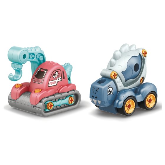 Auto Dino, Bagger 2 Stück, sortiert Spielzeug 