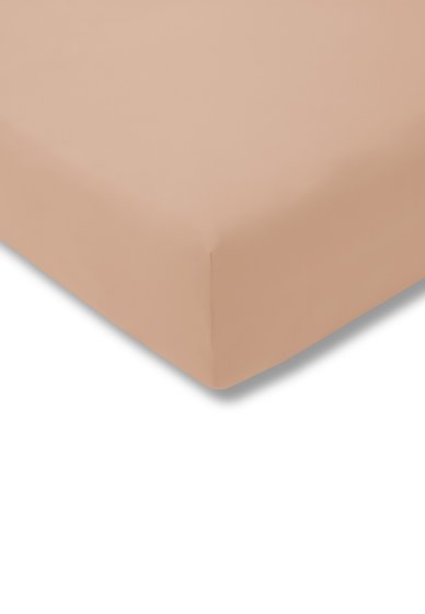 Spannbetttuch Feinjersey ESTELLA sahara | 200x200