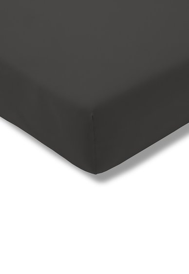 Spannbetttuch Feinjersey ESTELLA schiefer | 100x220