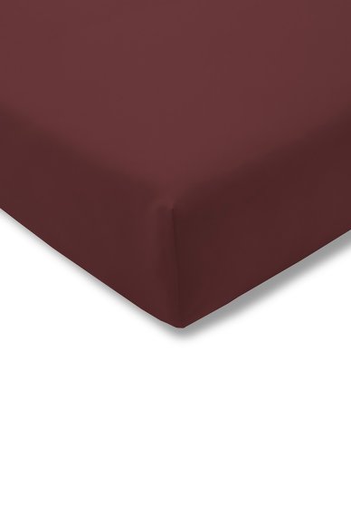 Spannbetttuch Zwirn-Jersey ESTELLA mauve | 200x200