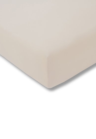 Spannbetttuch Zwirn-Jersey ESTELLA beige | 200x200